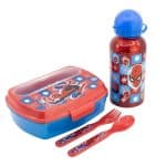 STOR MARVEL SPIDERMAN SET SANDWICH MAKER CUTLERY + ALUMINUM BOTTLE 400ML 74763 - Image 2