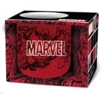 STOR DISNEY: MARVEL PATTERN BREAKFAST MUG IN GIFT BOX 400ML 75434