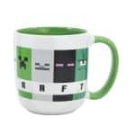 STOR : MINECRAFT SQUARED PATTERN  - YOUNG ADULT CERAMIC ELITE  MUG IN GIFT BOX 385ML 75618 - Image 2