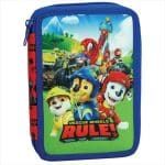GIM DOUBLE PENCIL CASE PAW PATROL RESCUE WHEELS 334-00100