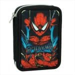 GIM DOUBLE PENCIL CASE SPIDERMAN CITY 337-09100