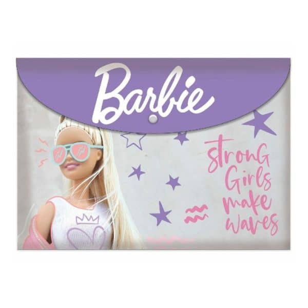 BARBIE ENVELOP FILE W/BUTTON - GIM