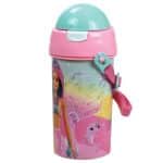 GIM  BARBIE PLASTIC FD WATER BOTTLE WITH STRAW GRAY 500ML 571-22209 - Image 3