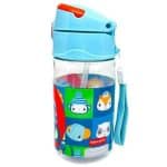 GIM FISHER PRICE PLASTIC WATER BOTTLE WITH STRAW 350ML 571-44204 - Image 2