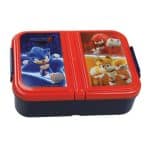 GIM FOOD CONTAINER WITH 3 COMPARTMENTS SONIC 3 THE HEDGEHOG 572-54262