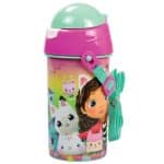 GIM WATER BOTTLE FD GABBY DOLLHOUSE 500ML 574-10209