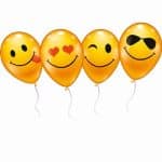 STYLEX BALLOONS SMILEY 6 PCS - Image 2