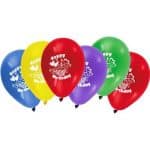STYLEX BALLOONS HAPPY BIRTHDAY 6 PCS - Image 2
