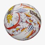 WILSON GRAFFITI PEACE VOLLEYBALL WHITE/ORANGE V4006901XBOF - Image 3