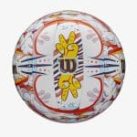 WILSON GRAFFITI PEACE VOLLEYBALL WHITE/ORANGE V4006901XBOF - Image 7