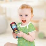 BABY CLEMENTONI INFANT EDUCATIONAL REMOTE CONTROL - SPEAKS GREEK 1000-63425 - Image 4
