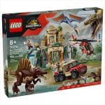 LEGO 76976 JURASSIC WORD - SPINOSAURUS  QUETZALCOATLUS AIR MISSION