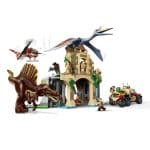 LEGO 76976 JURASSIC WORD - SPINOSAURUS  QUETZALCOATLUS AIR MISSION - Image 2