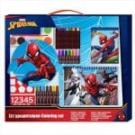 COLORING SET 54X47 42PCS SPIDERMAN 508632