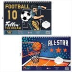 MUST BOY COLOURING BLOCK 23x33CM 40SH 584881