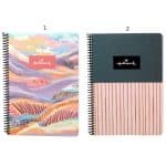 HALLAMARK CUBES-FLOWERS A4 SPIRAL NOTEBOOK 2 THEMES 333-33440