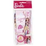 GIM BARBIE PAINTS SCHOOL NOTEPAD SET 349-89755