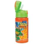 GIM ALUMINUM FLIP WATER BOTTLE NINJA TURTLES 500ML 555-50248 - Image 2
