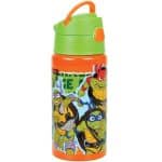 GIM ALUMINUM FLIP WATER BOTTLE NINJA TURTLES 500ML 555-50248 - Image 3