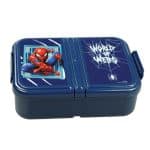 GIM 3-COMPARTMENT LUNCH BOX SPIDERMAN 557-00262