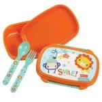 GIM FOOD CONTAINER WITH SPOON AND FOR SMILE FISHER PRICE 571-71276 - Image 2
