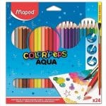 MAPED COLORPEPS WATERCOLOR PENCILS 24 COLORS 836013