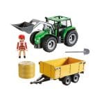 PLAYMOBIL 9317 COUNTRY - TRACTOR WITH TRAILER - Image 2