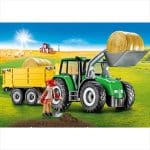 PLAYMOBIL 9317 COUNTRY - TRACTOR WITH TRAILER - Image 3