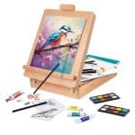HAPPIHOBBI 5-IN-1 PAINTING WORKSHOP WITH WOODEN CASE-EASEL 1038-11045 - Image 4