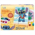 HAPPIHOBBI DISNEY STITCH PAINTING WORKSHOP WATERCOLOR PAINTS 1038-11048