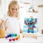 HAPPIHOBBI DISNEY STITCH PAINTING WORKSHOP WATERCOLOR PAINTS 1038-11048 - Image 4
