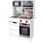 HAPE PLAYFULLY DELICIOUS WOODEN KITCHEN SUPER SERVE E3211A