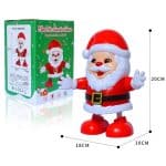 LIGHT MUSIC ELECTRIC DANCE SANTA CLAUS 801957