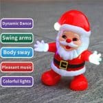 LIGHT MUSIC ELECTRIC DANCE SANTA CLAUS 801957 - Image 2