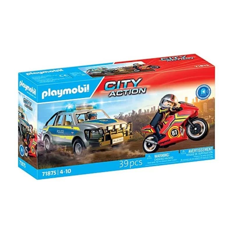PLAYMOBIL 71875 CITY ACTION POLICE CHASE WITH PICK UP TRUCK Mavros 