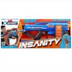 ZURU X-SHOT INSANITY MAD MEGA BARREL 72 DARTS 36609