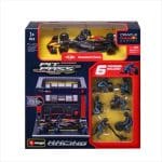 BBURAGO 1:43 F1 PIT PASS - RED BULL MAX VERSTAPPEN 18-38453-1