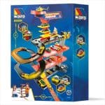 MOLTO DOWNTOWN 4 STORY TOY PARKING GARAGE + ACCESSORIES 25425