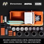 HOT WHEELS BRICK - CHEVROLET CUSTOM ’62 CHEVY PICKUP BUILDING TOY KIT JFT20 - Image 3