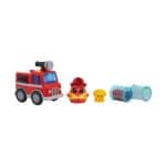 DOHKINS – FIRETRUCK AND FIREFIGHTER PLAYSET 123064EUC - Image 2