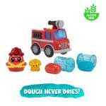 DOHKINS – FIRETRUCK AND FIREFIGHTER PLAYSET 123064EUC - Image 3