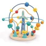 HAPE TOTALLY AMAZING WOODEN MAZE WITH SPACE BALLS E0525 - Image 2