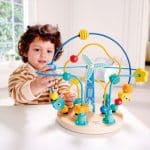 HAPE TOTALLY AMAZING WOODEN MAZE WITH SPACE BALLS E0525 - Image 3