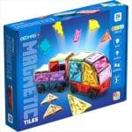 GEOMAG MAGNETIC TILES GEMS VEHICLES 24PCS PF.224.211.00