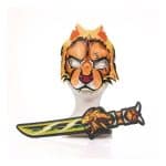 SAMURAI MASK AND LONG SWORD SET 7905 - Image 2
