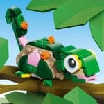 LEGO 31377 CREATOR 3-IN-1 - TURTLE WITH A WATER LILY FLOWER - Image 3