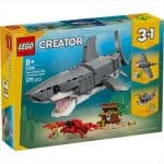 LEGO 31381 CREATOR 3-IN-1 - FIERCE SHARK WITH A TREASURE CHEST