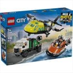 LEGO 60505 CITY - AIRPLANE SERVICE TRUCK  HOVERCRAFT REMIX