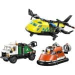 LEGO 60505 CITY - AIRPLANE SERVICE TRUCK  HOVERCRAFT REMIX - Image 2