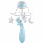 CHICCO RAINBOW 3-IN-1 BABY COT MOBILE WITH PROJECTOR LIGHT BLUE Y01-11041-20 - Image 2